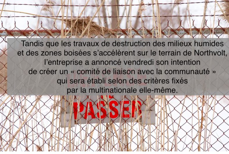 Le 2 février 2024 - Northvolt veut établir «une bonne relation» avec les citoyens - Copier