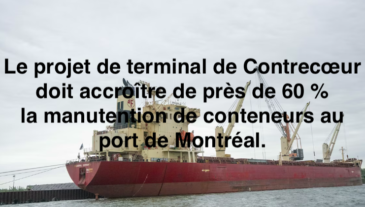 LE 1 MARS 2024 -Terminal Contrecœur : l’Administration portuaire de Montréal s’allie à Pomerleau et Aecon