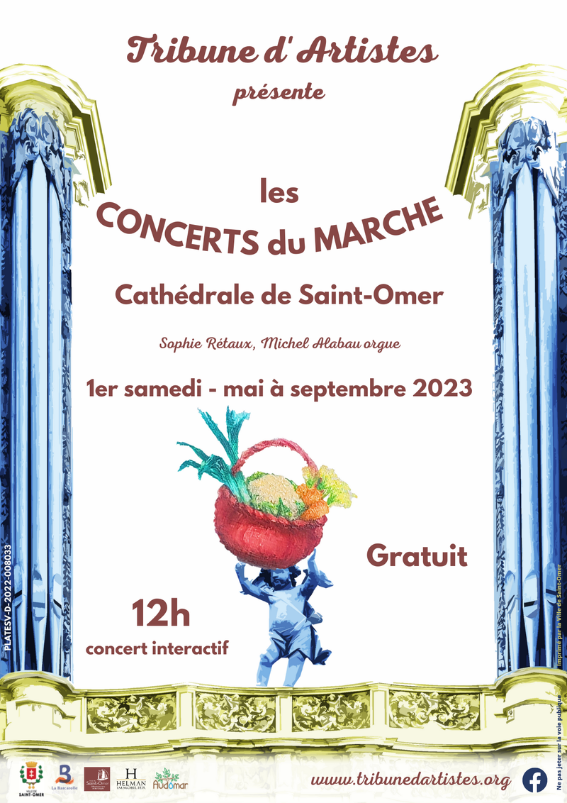 Concert du Marché - Samedi 2 septembre 2023 à 12h00