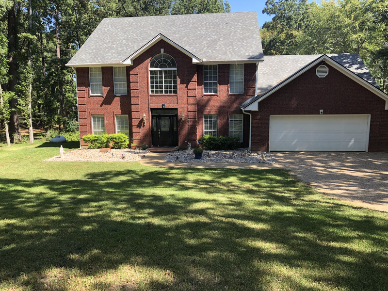 Street Side of Lake Home Beautiful E TX Lake Front Home For Sale A