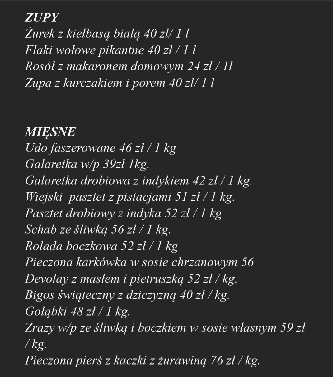 Bistro DZIUPLA Olsztynek Jedz Dobrze Czuj Si Dobrze