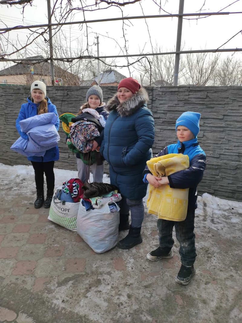 Hulpgoederen bereiken Kharkiv
