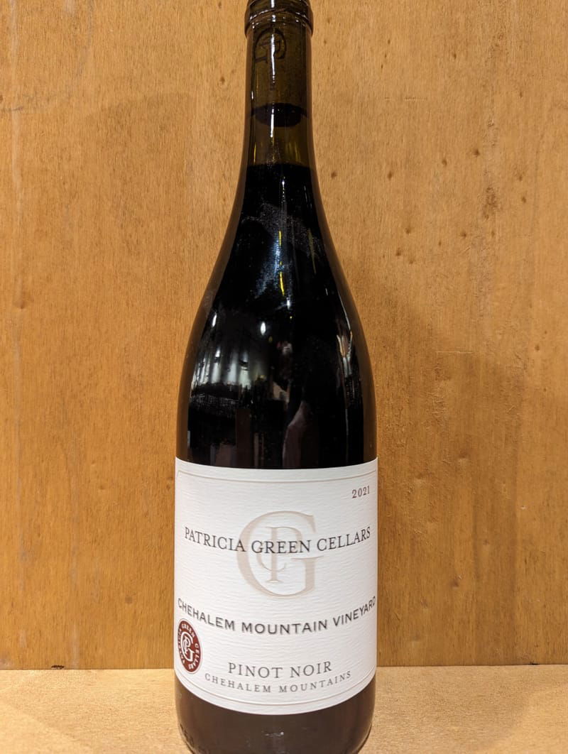 Patricia Green Cellars Chehalem Mountain Vineyard Pinot Noir 2021