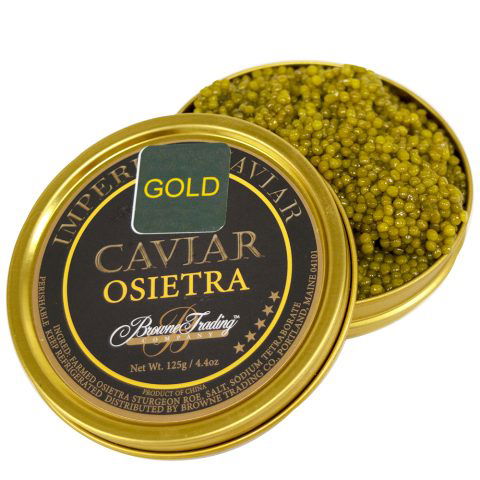 Limited Edition Imperial Gold Osetra Caviar