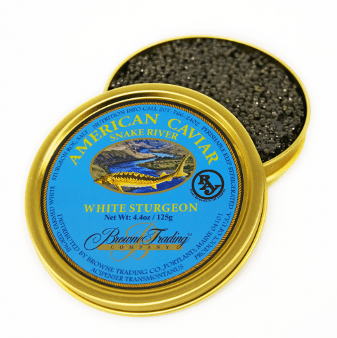 Snake River Royal White Sturgeon Caviar