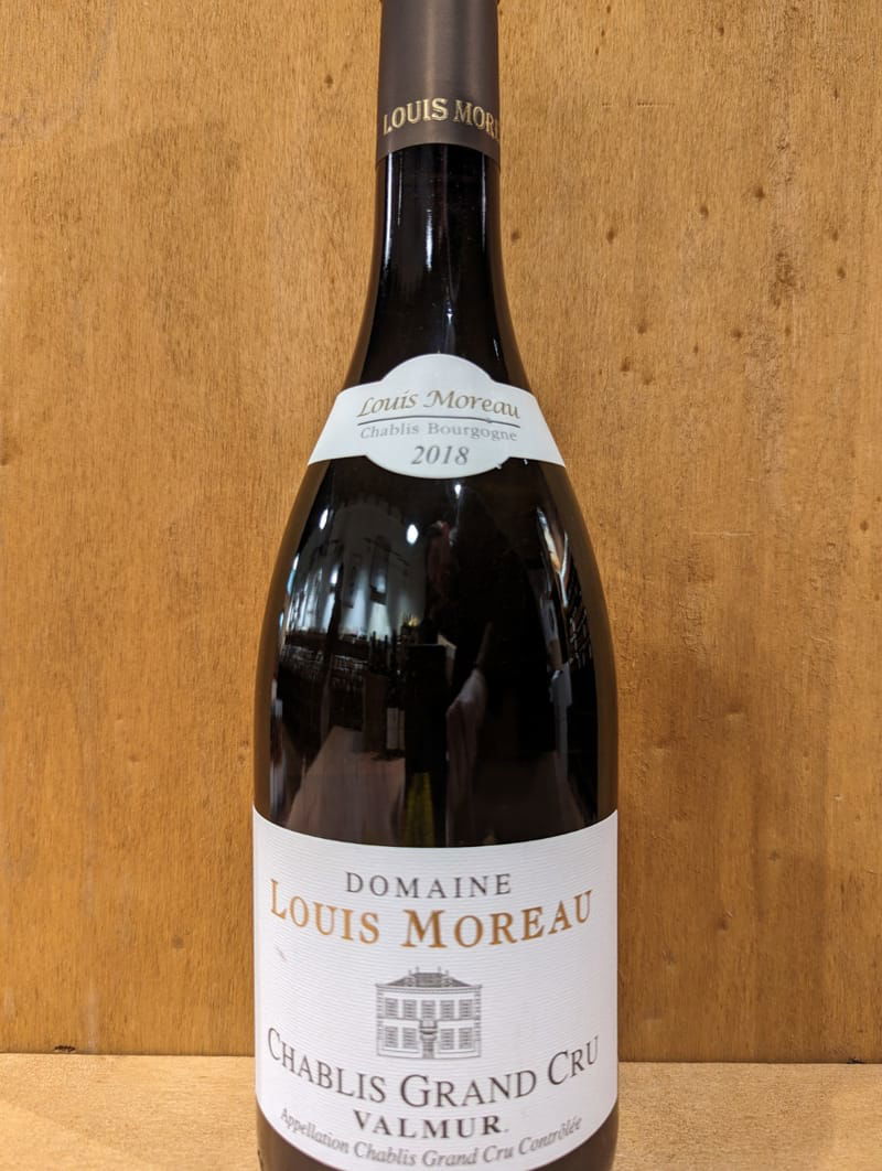 Louis Moreau Chablis Grand Cru Valmur 2018