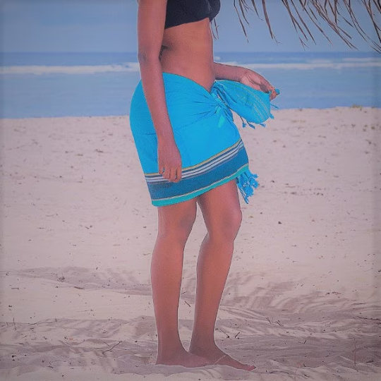 kikoy wrap / kikoi shawl / Women Beach Sarong and pareo / Swimsuit wra -  Afrikrea