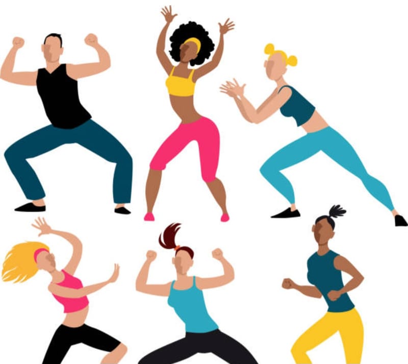Fitness, Aerobic, Rückenfit, BOP etc. >>>