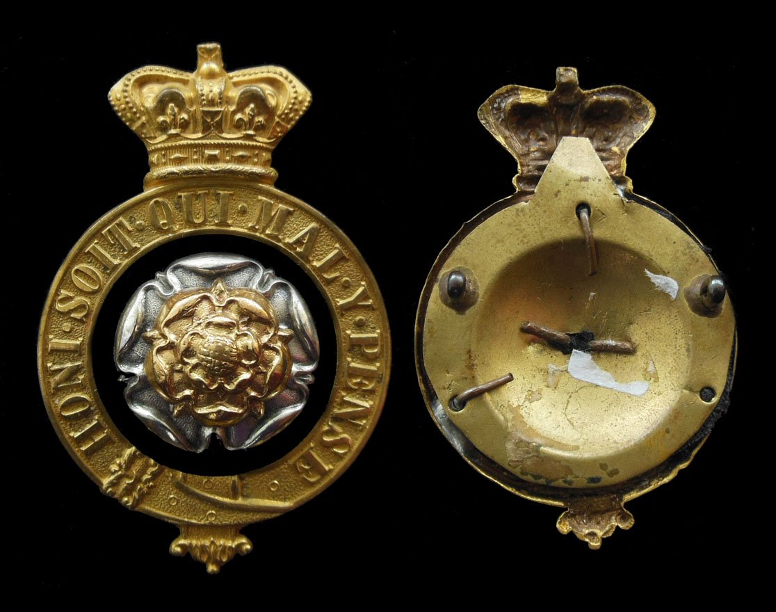 Regular Battalion Officers Glengarry Badge 1881 to 1901