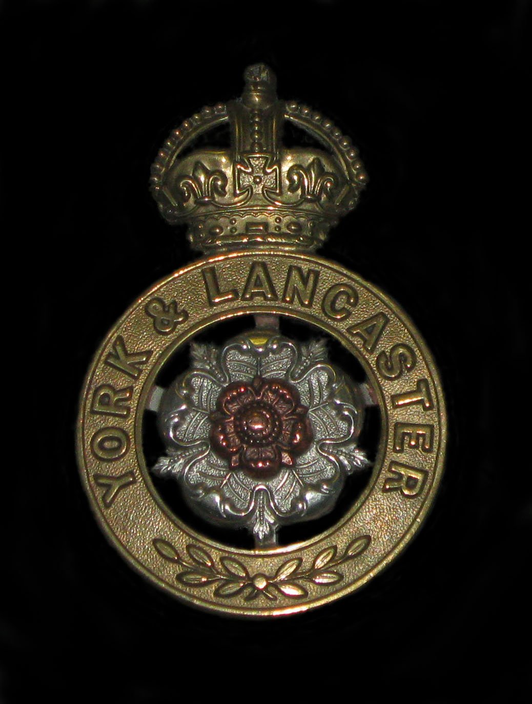Regular Battalion Other Ranks  Glengarry Badge 1902 to 1904.
