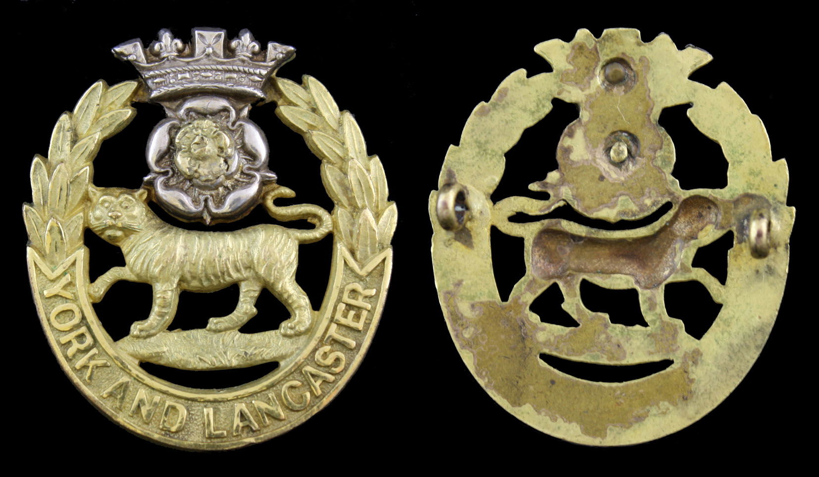 Officers Dress Badge Worn on Forage Cap and Field Service Cap 1897 to 1958