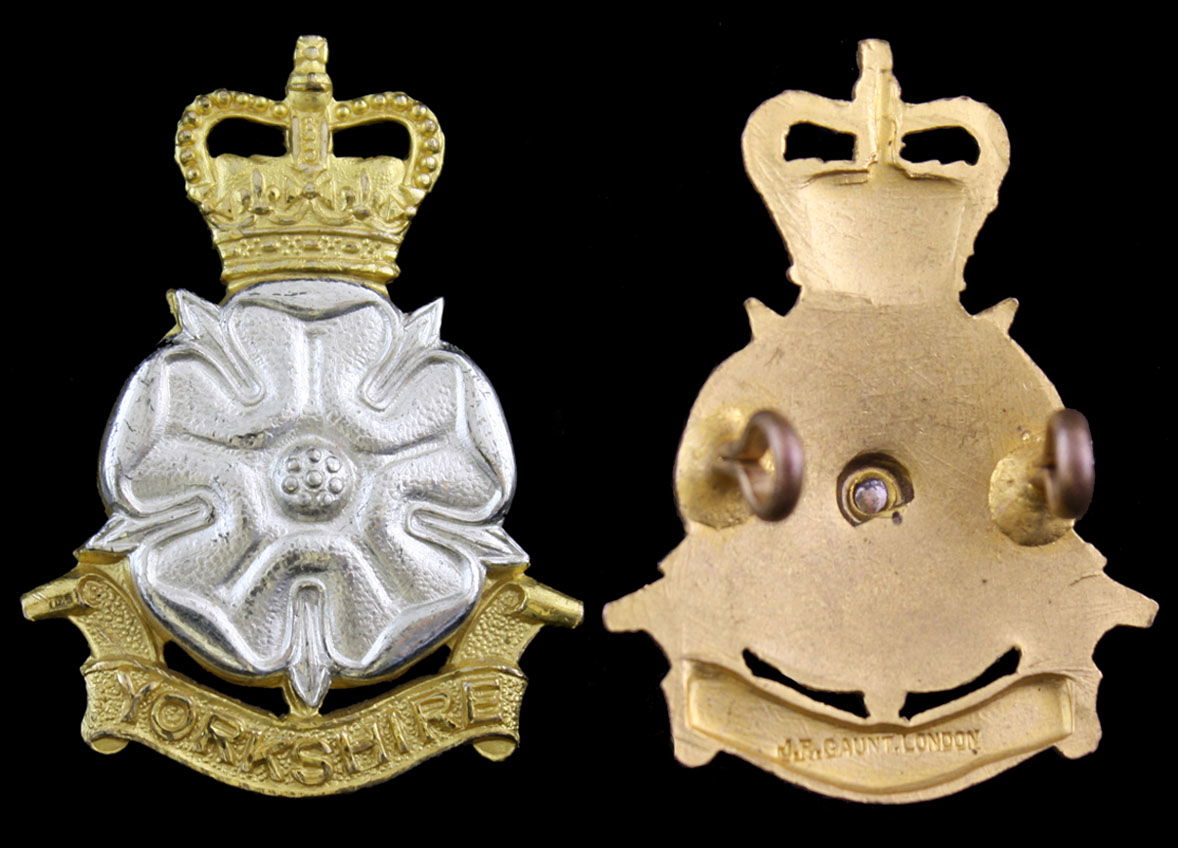 Yorkshire Brigade Officers Badge 1958 to 1968