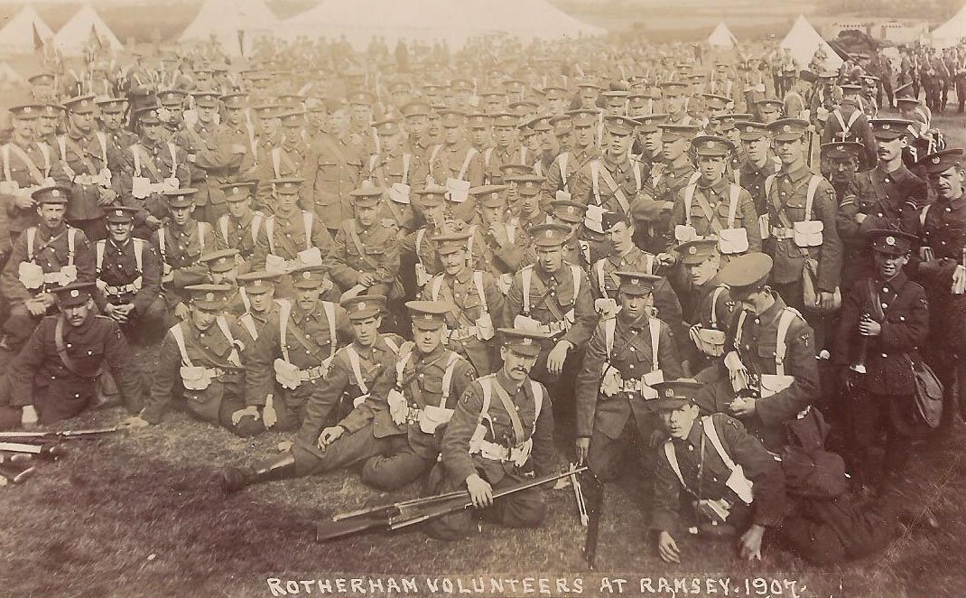 2nd VB Soldiers at Annual Camp 1907
