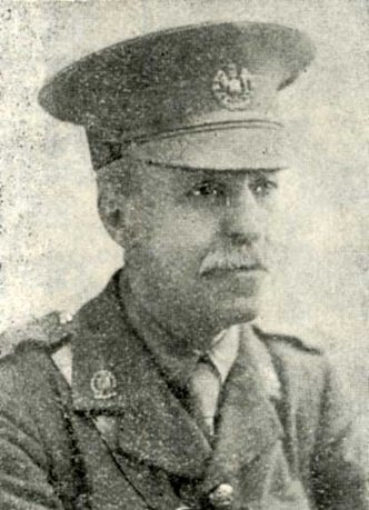 Lt Colonel Arthur Cole Commandant of the 1st Battalion SVDC