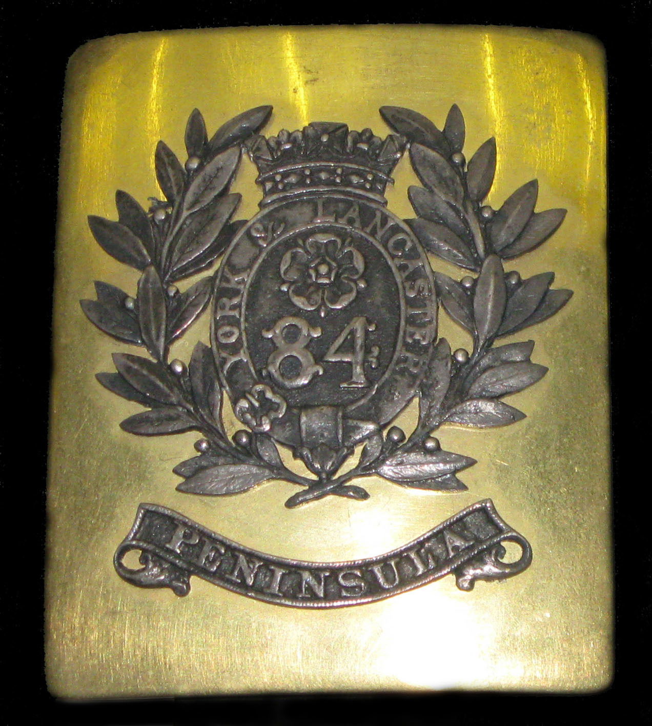 84th of Foot Shoulder Belt Plate worn 1822 to 1824