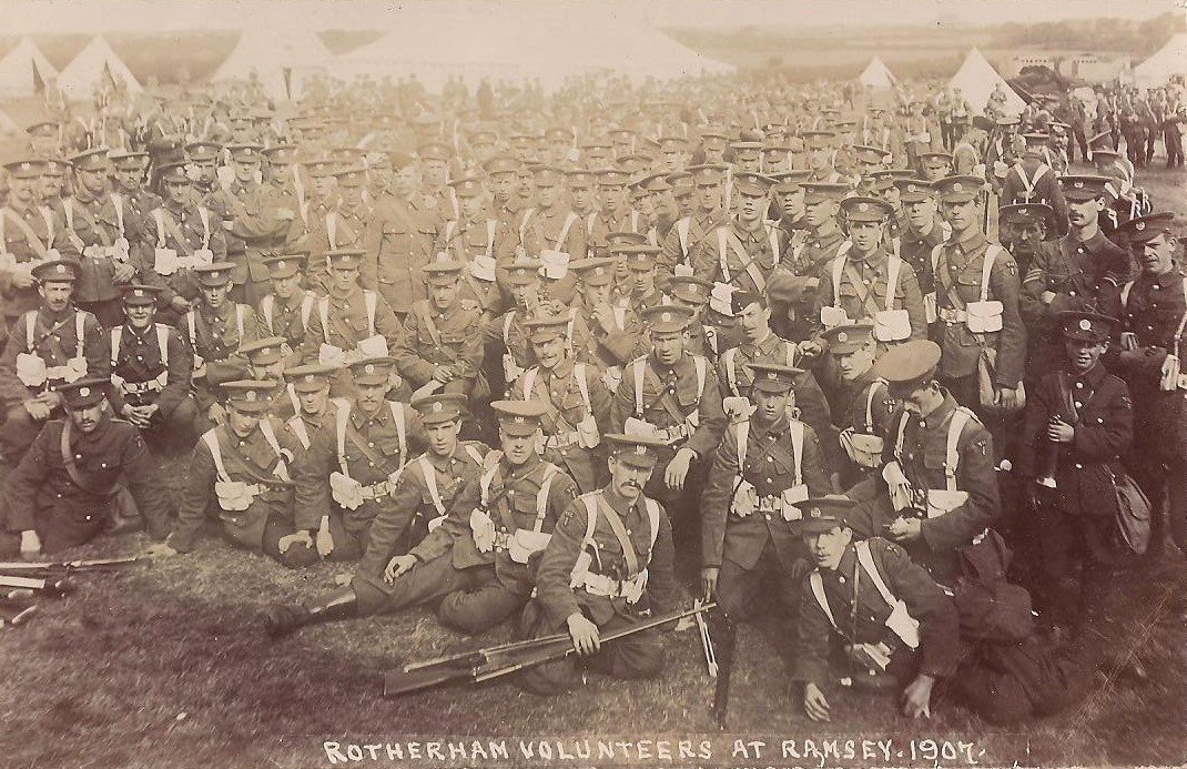 2nd Volunteer Battalion Cloth Badge 1903-1907