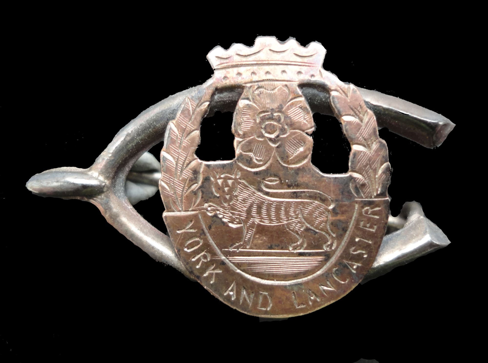 Sterling Silver Wishbone Badge WW1