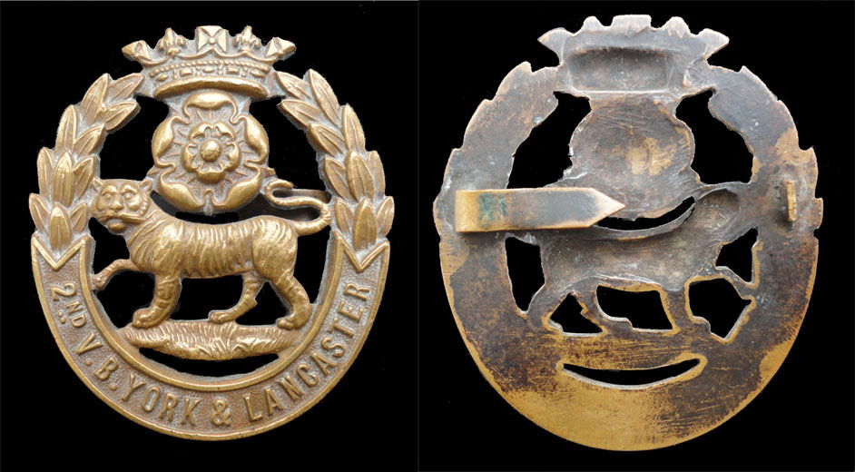 2nd Volunteer Battalion Officers Service Dress Badge 1902 to 1908