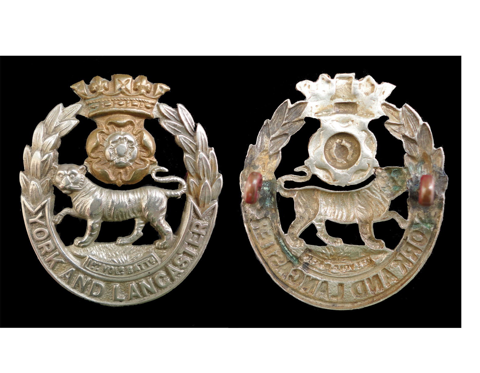 1st Volunteer (Hallamshire) Battalion Badge 1897 to 1908-3rd pattern