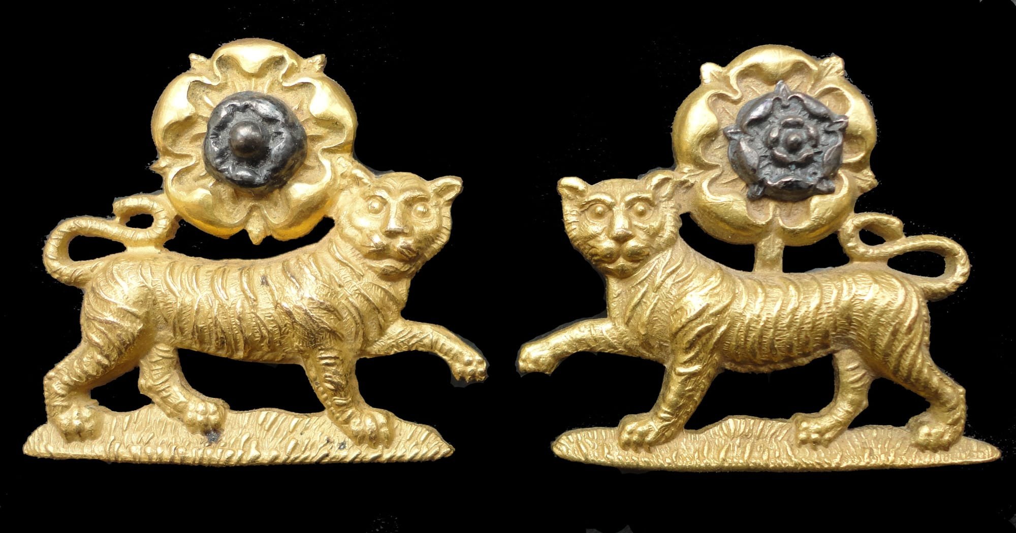 All Battalions Officers Collar Badge 1896 to 1968