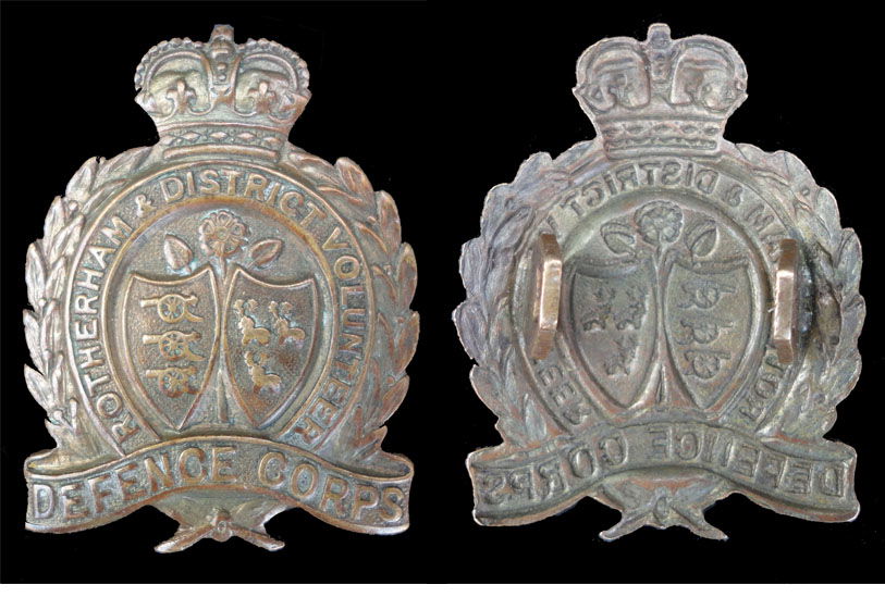 Rotherham And District Volunteer Defence Corps 1915 to 1916