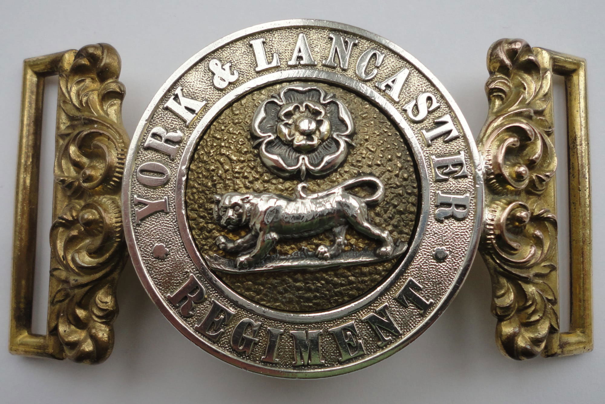Officers Waist Belt Clasp York and Lancaster Regiment 1881 to 1902