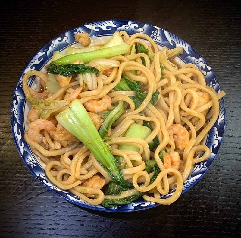61. Seafood Stir-Fried Noodles