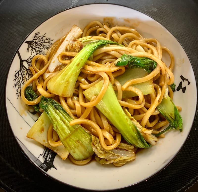60. Stir-Fried Noodles with Vegetables