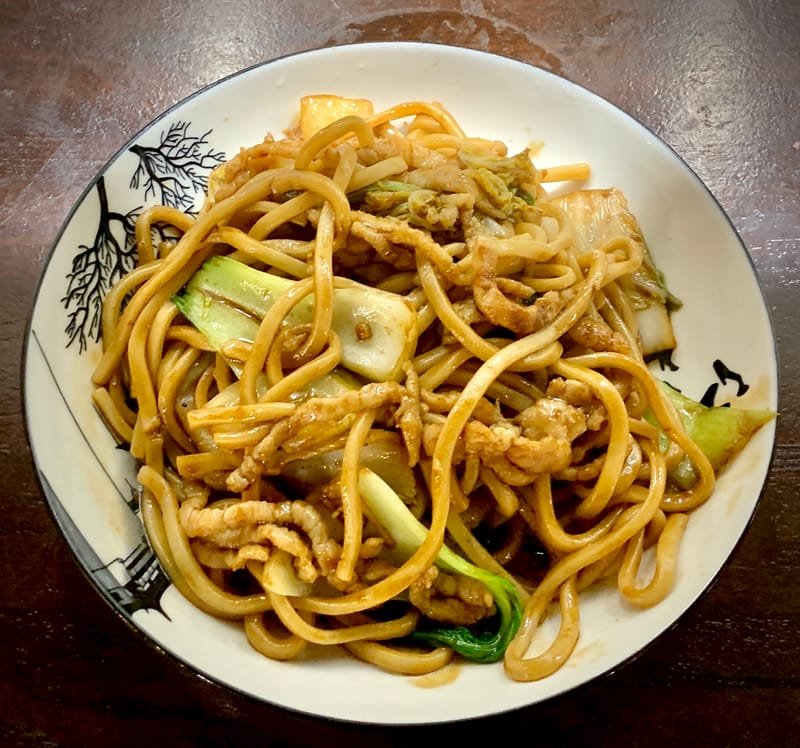 58. Chicken Stir-Fried Noodles