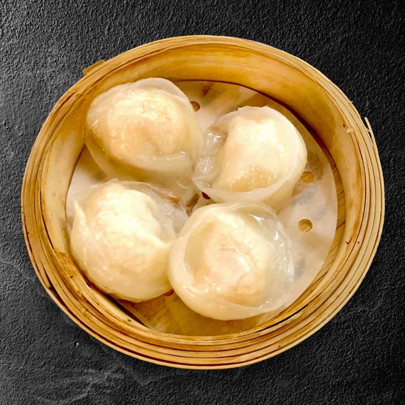 5. 带子饺 - Scallop Dumplings (4 pcs)