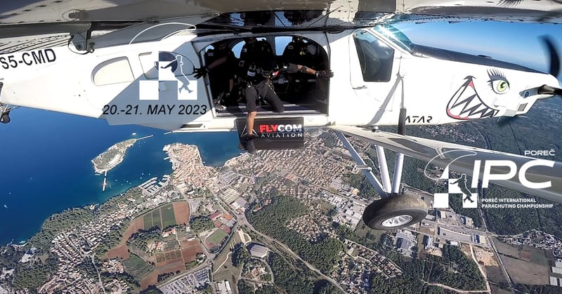 Poreč International Parachuting Competition + Croatia National AL Championship