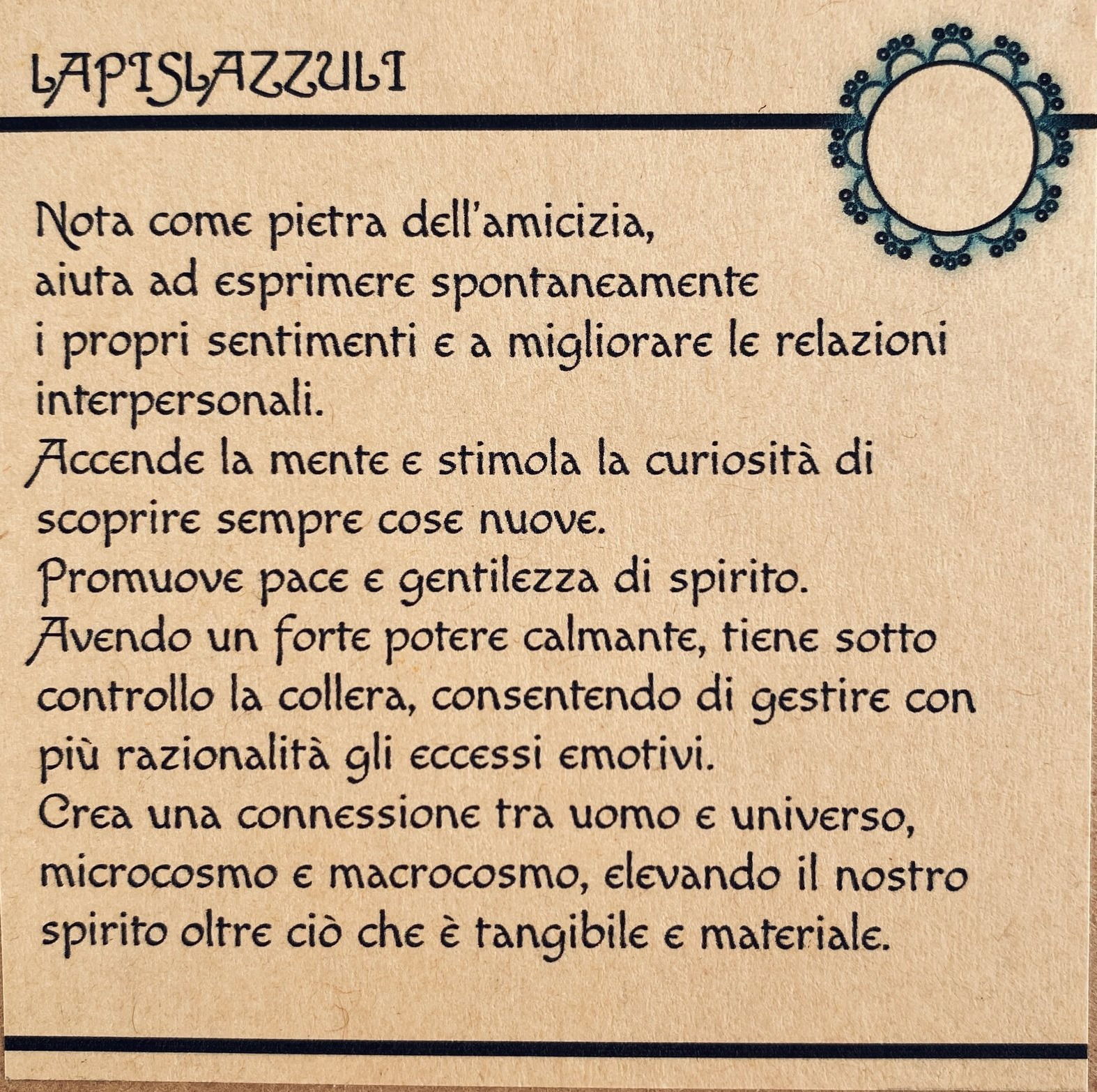 LAPISLAZZULI