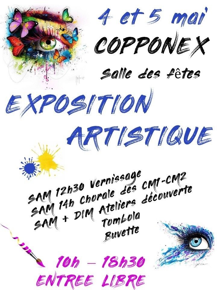 EXPOSITION ARTISTIQUE - COPPONEX