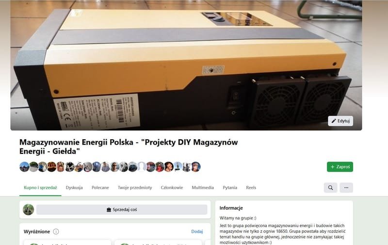 Magazynowanie Energii Polska - "Projekty DIY Magazynów Energii - Giełda"