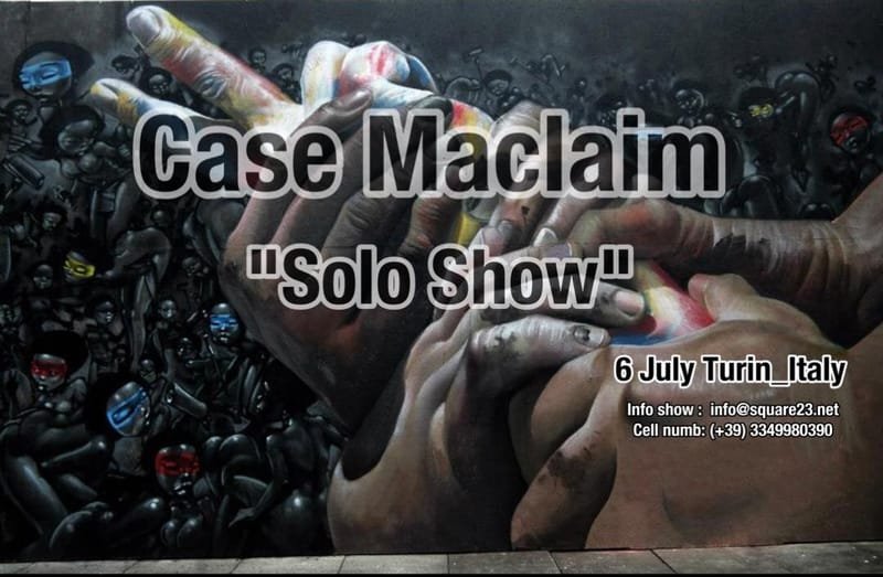 Case Maclaim "Solo Show" First in Italy