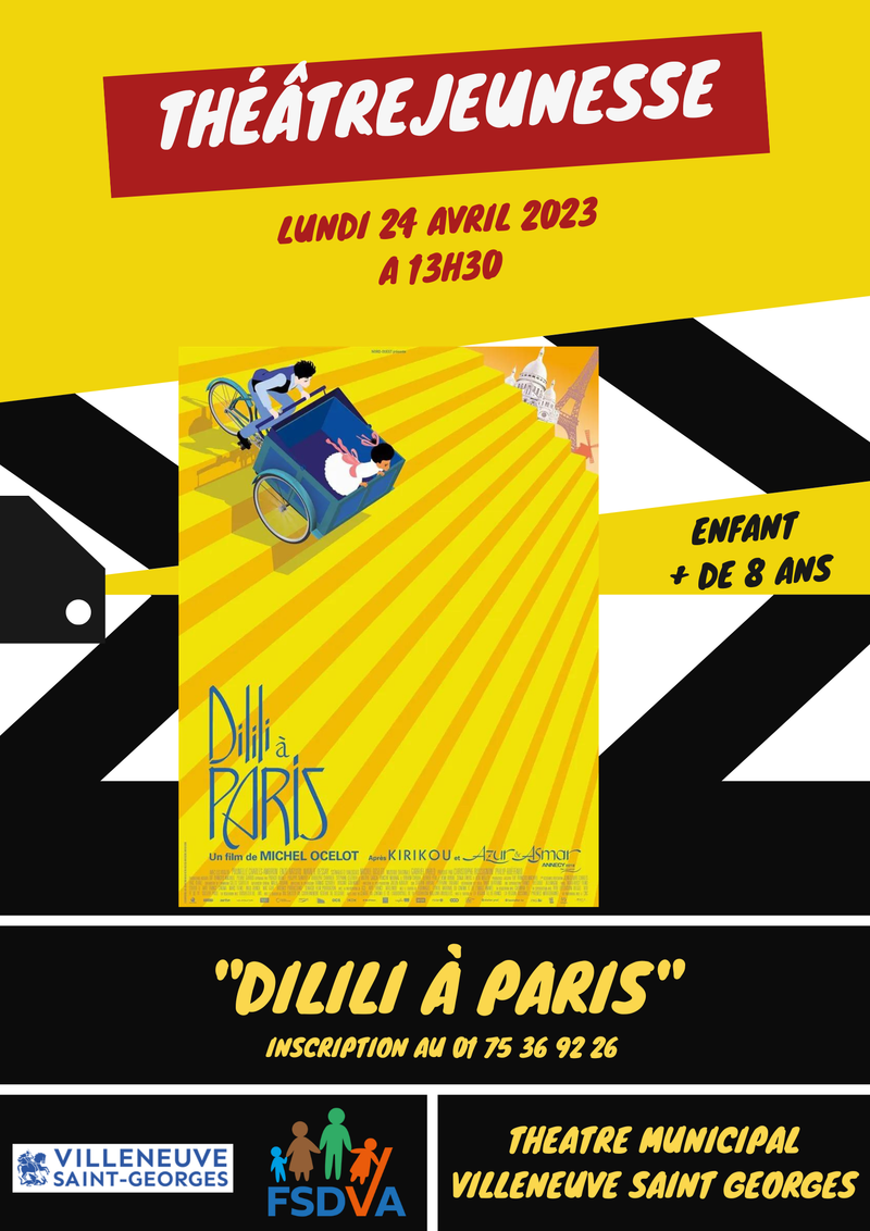 Cinéma Thèatre - DILILI A PARIS