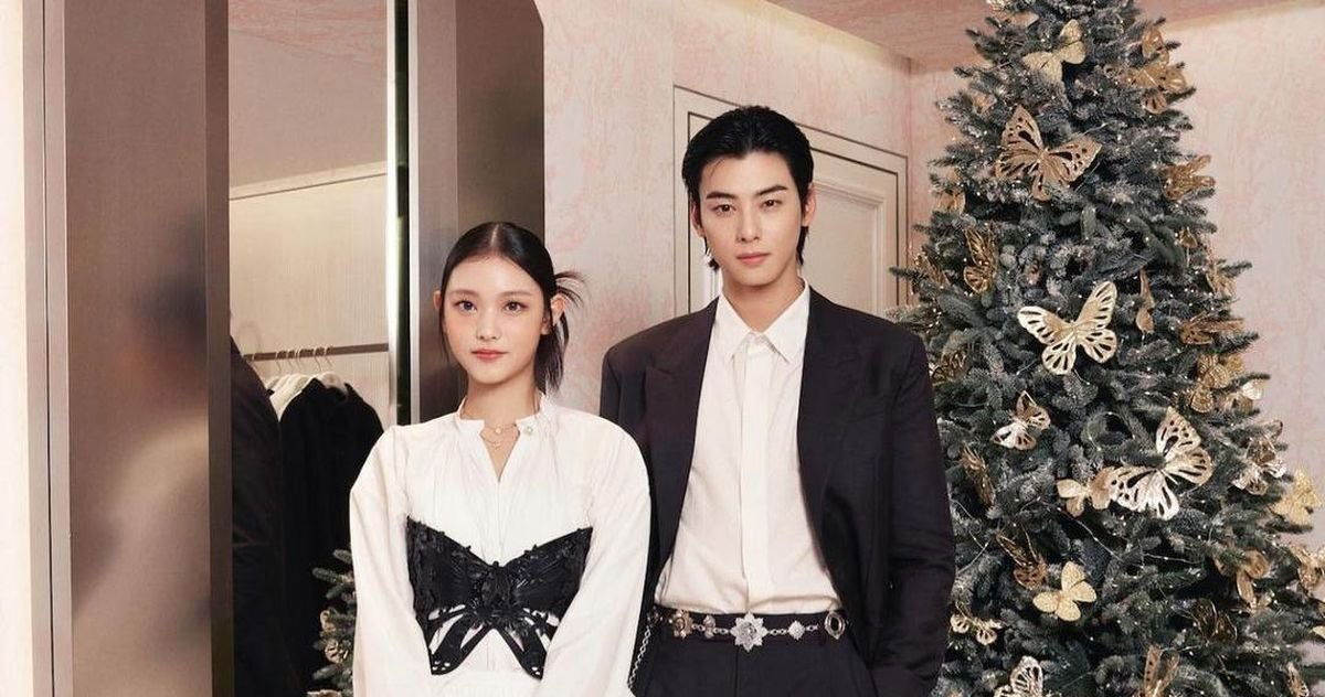 NewJeans’ Haerin and ASTRO’s Cha Eunwoo spotted together in Hong Kong