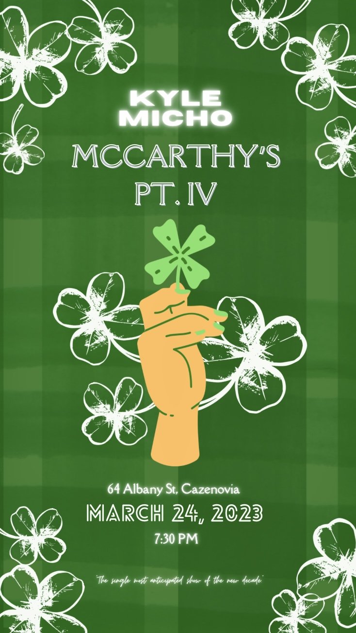 McCarthy's Pt. IV
