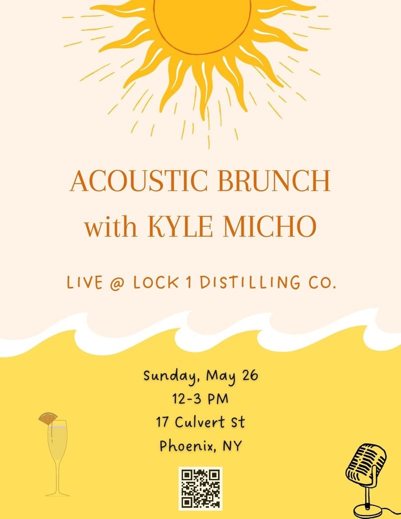 Acoustic Brunch with Kyle Micho @ Lock 1 Distilling Company