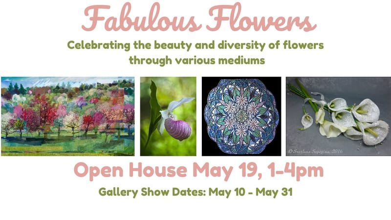Fabulous Flowers: Celebrating the Beauty and Diversity of Flowers Through Various Mediums: May 10 - 31, 2024