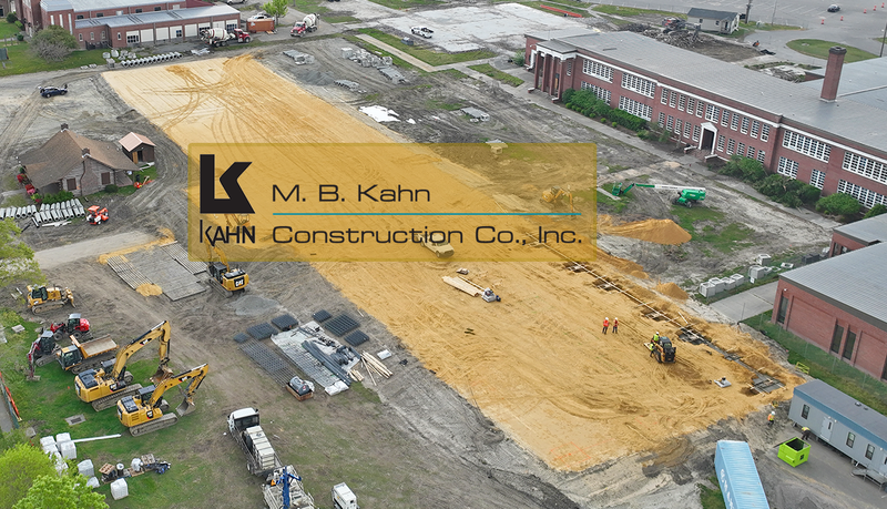 M.B. Kahn Construction J.A. Holmes High School Major Updates - Aerial17