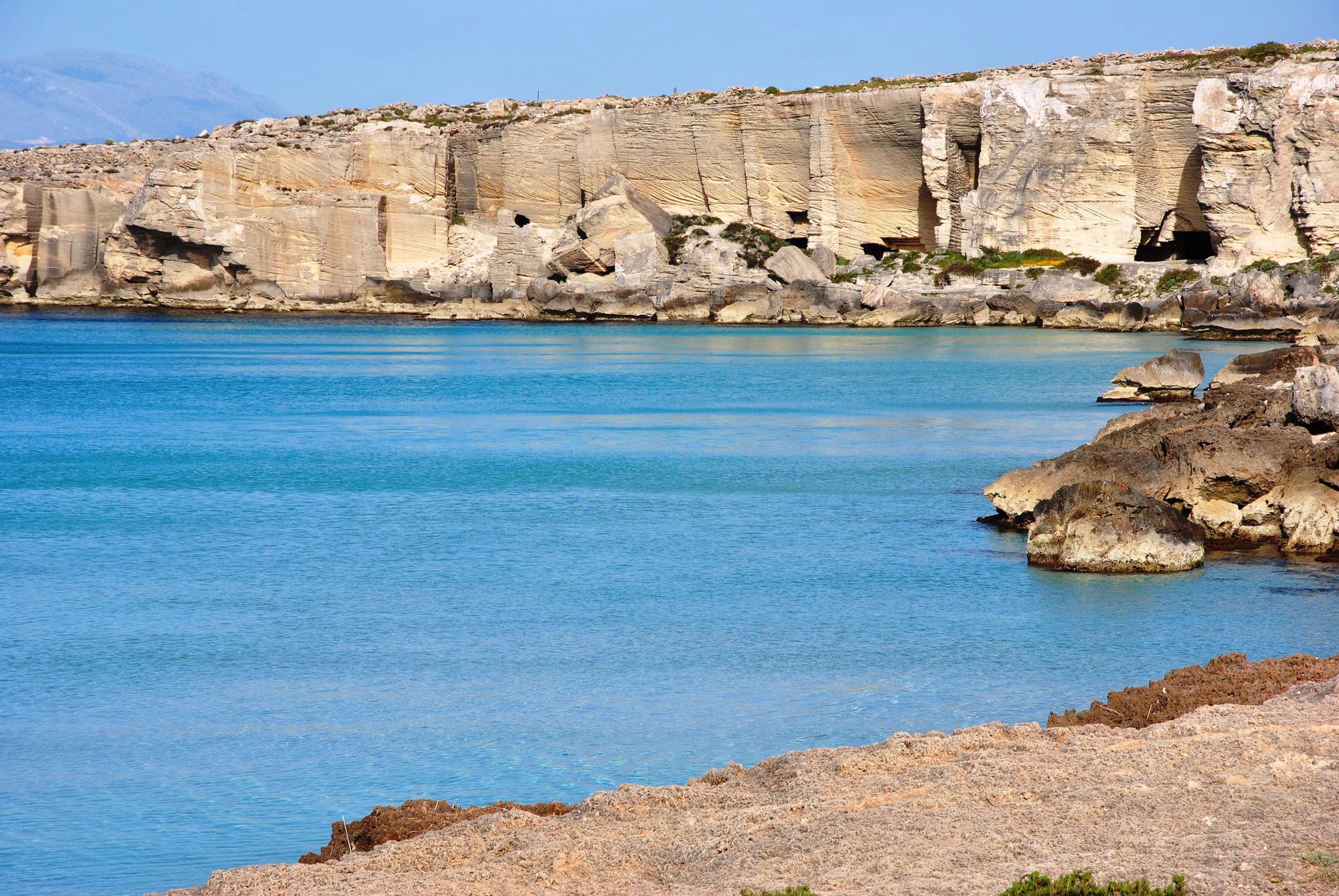 Favignana le cave