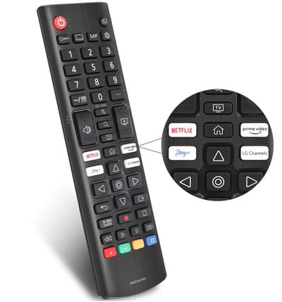 does universal remote work with lg tv image