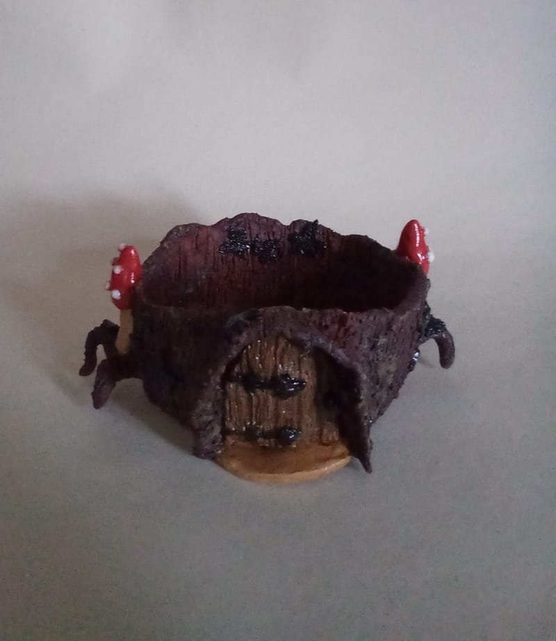 Tree Plant Pots & Candle Holders Black Moon Atelier