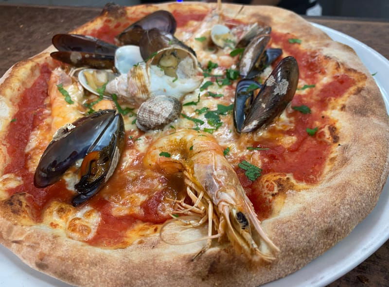 PIZZA FRUTTI DI MARE