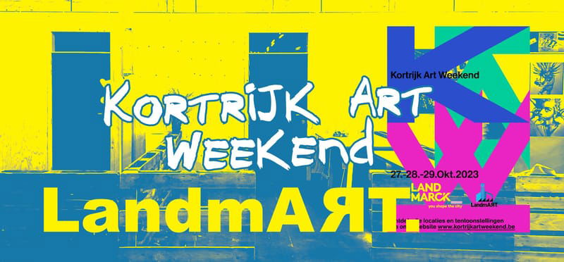 LindaRoosensart op LandmArt tijdens Kortrijk Art Weekend