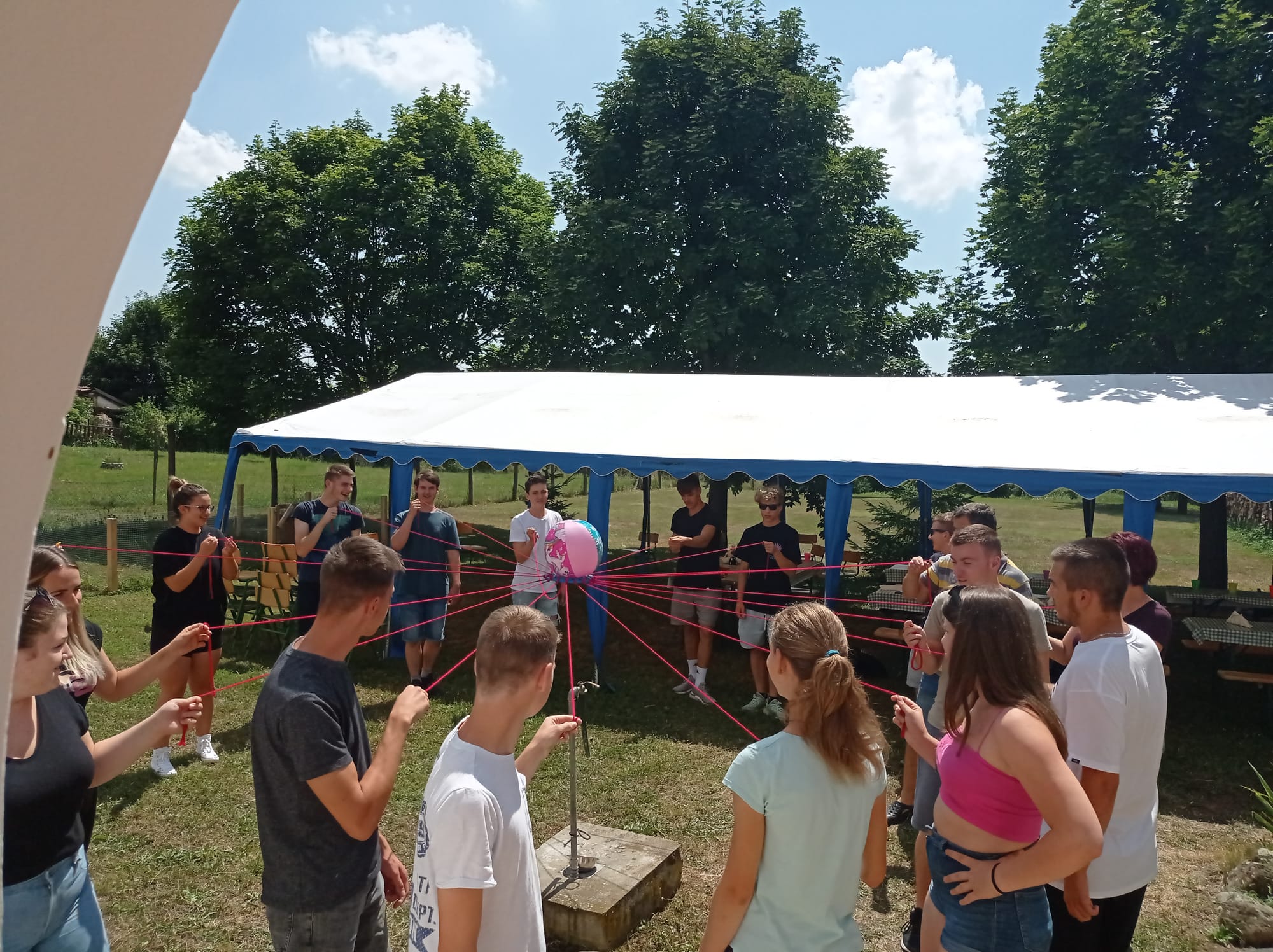 Tábor a bérmálkozóknak