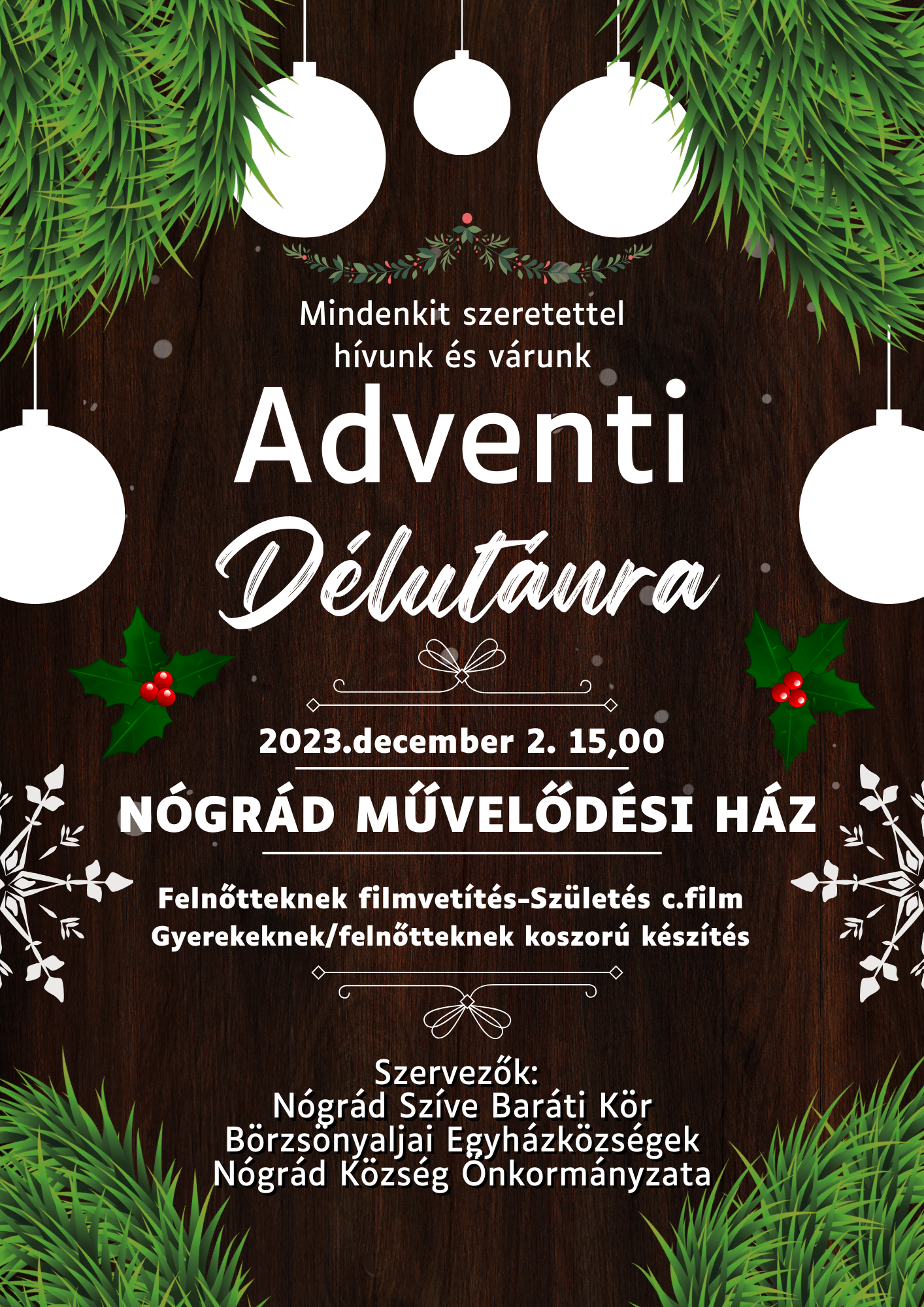 Adventi készülődés