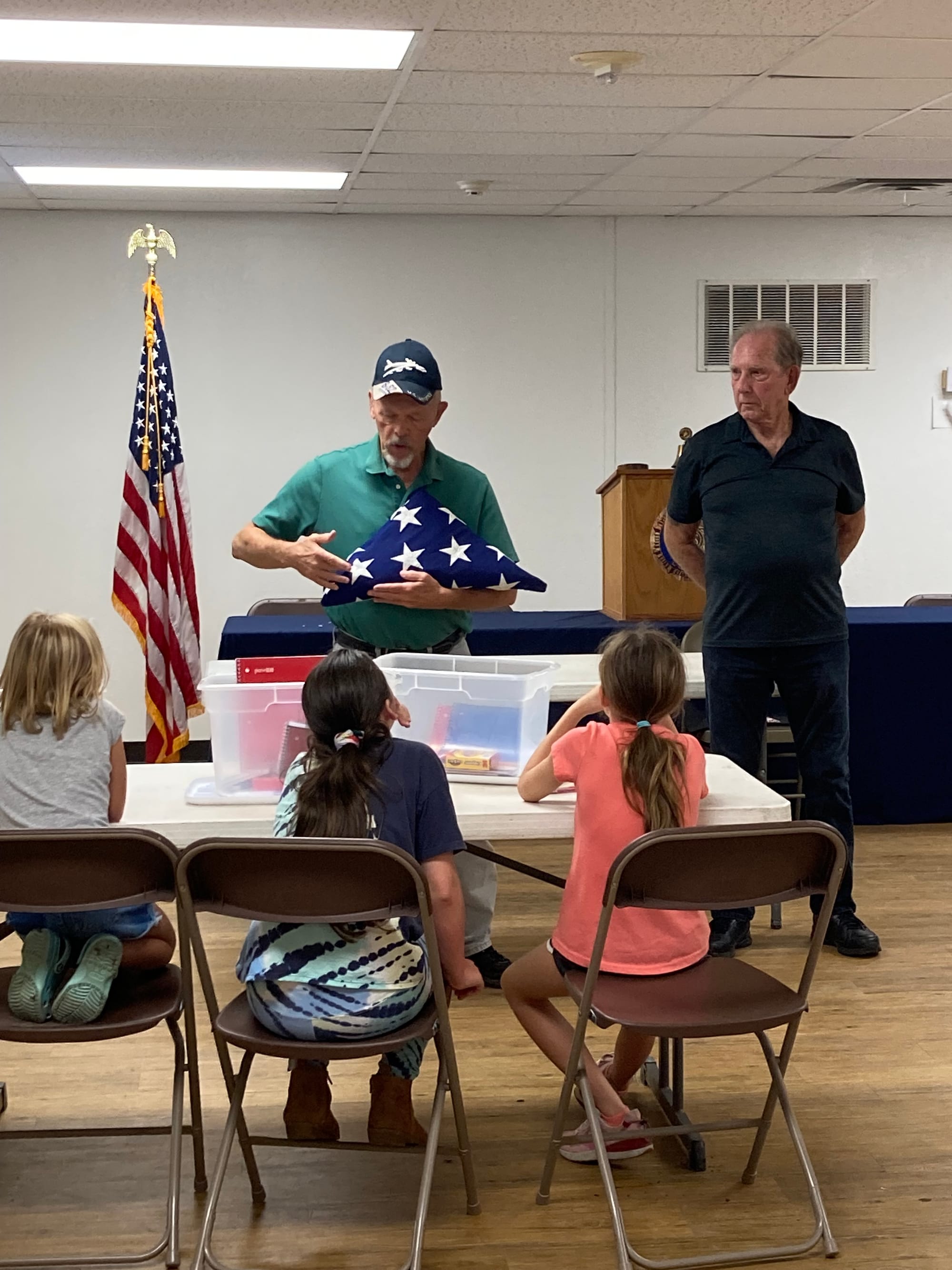 Junior Auxiliary Flag Class