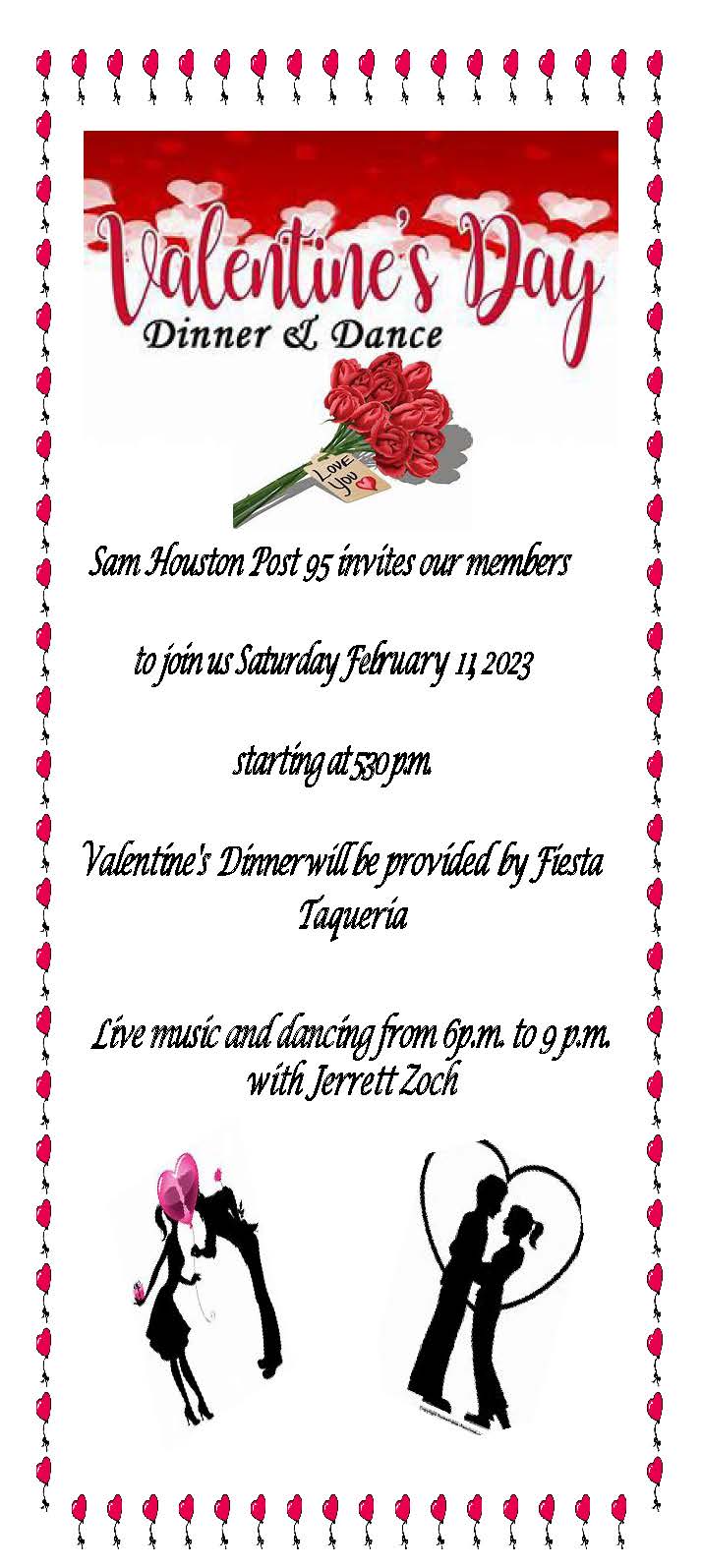 Valentine's Day Dinner and Dance